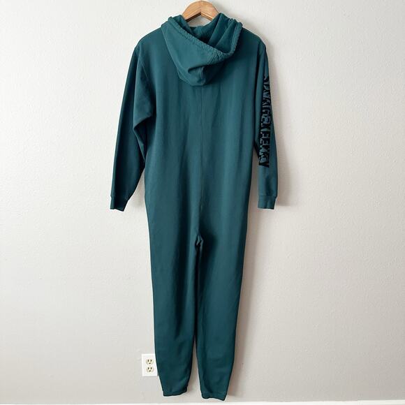 Savage x Fenty Forever SavageShowgirl Hooded Jumpsuit HunterGreen size medium - Picture 9 of 13